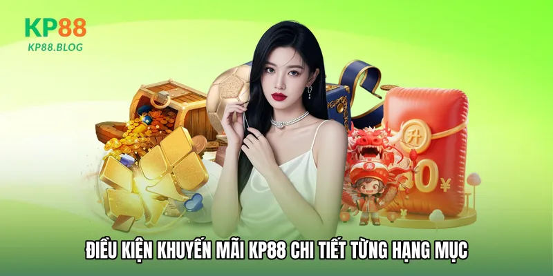 Điều kiện khuyến mãi KP88 chi tiết từng hạng mục